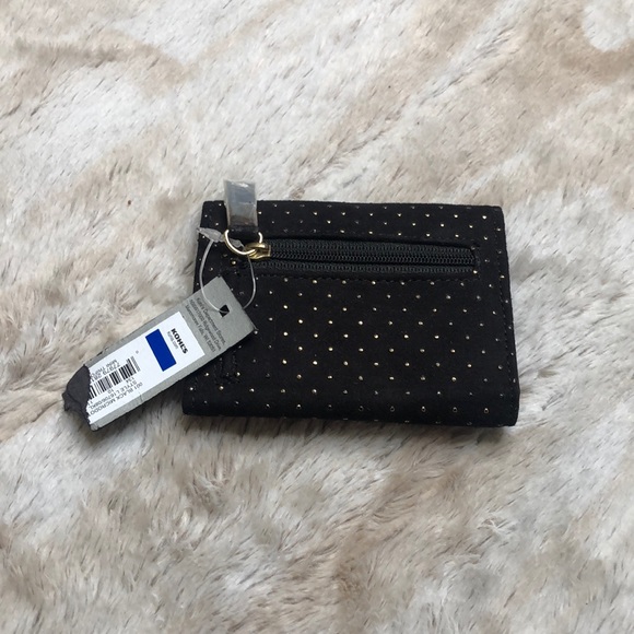 Small Apt 9 gold polka dot wallet - Picture 4 of 5